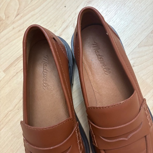 MADEWELL The‎ Vernon Loafer In Dried Maple Brown Size 6.5 - Picture 4 of 8